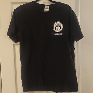 Route 66 Classic Black Short Sleeve Tee